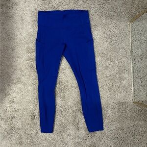 Royal Blue Lululemon Pocket Leggings
